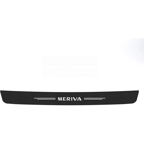 (1 pièce pour coffre) Autocollant de protection de seuil de porte arrière pour Opel Meriva (logo 2021,2020,2019,2018,2017,2016,2015,2014) (1/3)