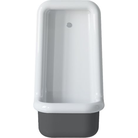 Retro-Urinal – True Colors Lite – Dunkelgrau matt (1/5)