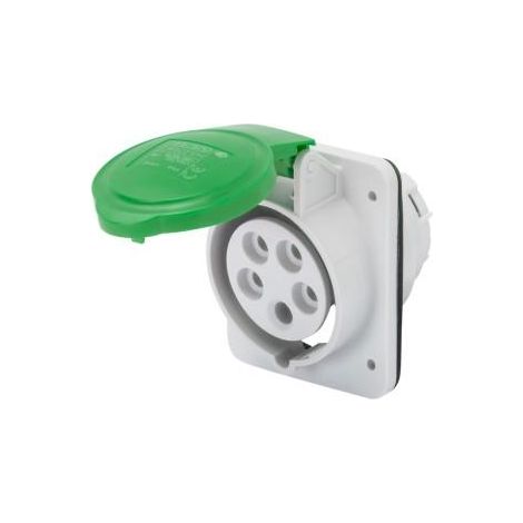 SOCLE PRISE 10° HP IP44 3P+T 16A 50V 10 GEWISS GW62805H