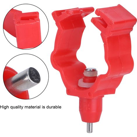 Juego de 50 ventosas para pollos, G1/2 pulgada y G3/4 de pulgada, con sistema de resorte integrado, ABS, para uso agrícola. (1/5)