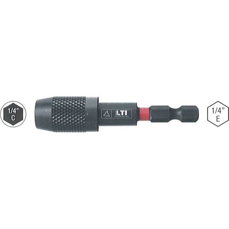 PORTAINSERTI MAGNETICO 'E-PRO' lunghezza mm 65 - cf.1 pz