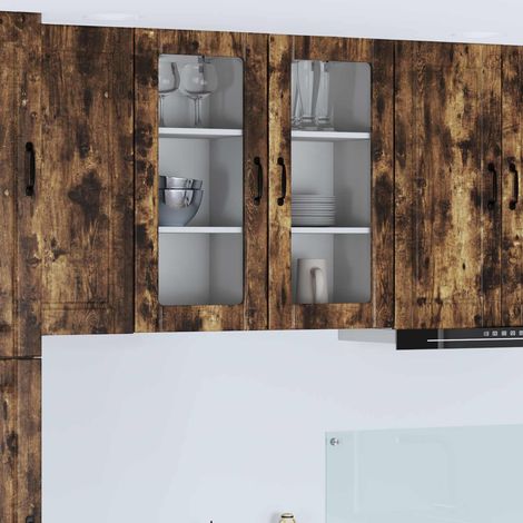 Küchenschrank Geräucherte Eiche 40 x 31 x 80 cm Holzwerkstoff