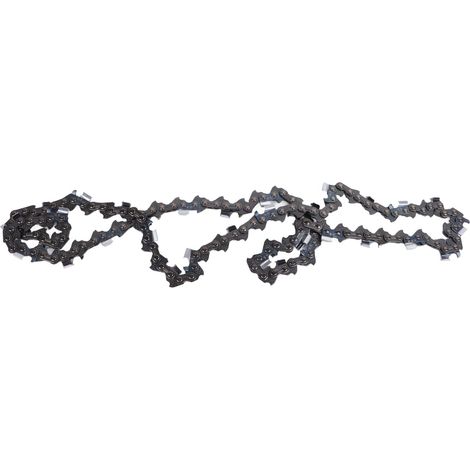 Chaîne de tronçonneuse 3/8" en métal, stable, incisive et précise, 68 maillons d'entraînement, lame de 34", pour l'exploitation forestière et le bois.