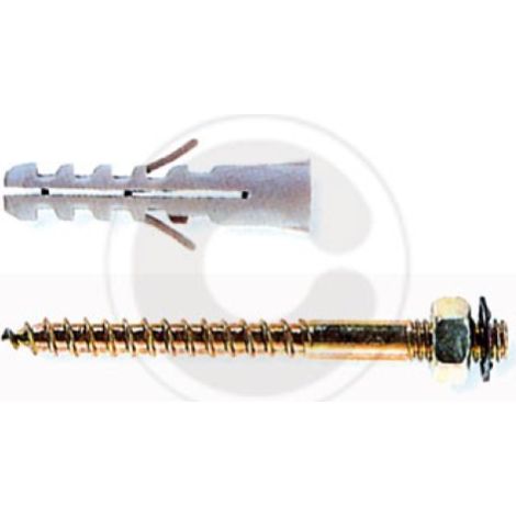 50 pcs Fischer chevilles SX 8DV cheville pour tube colliers tube
