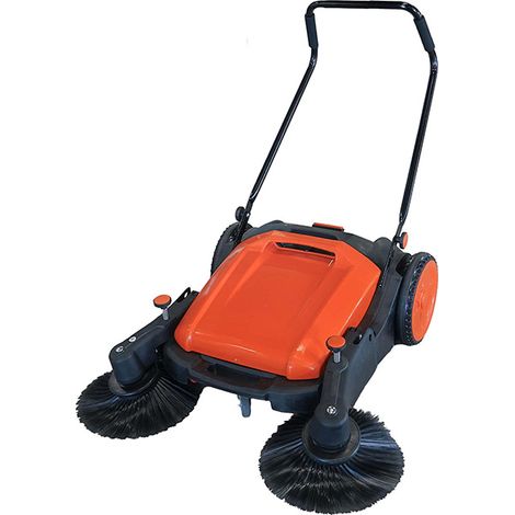 Spazzatrice manuale professionale - Pulizia di interni ed esterni - SW98M (1/5)