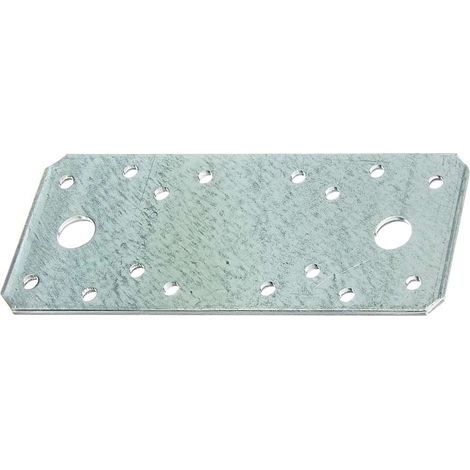 Piastra giunzione piana 55x135x2,5 mm zincata