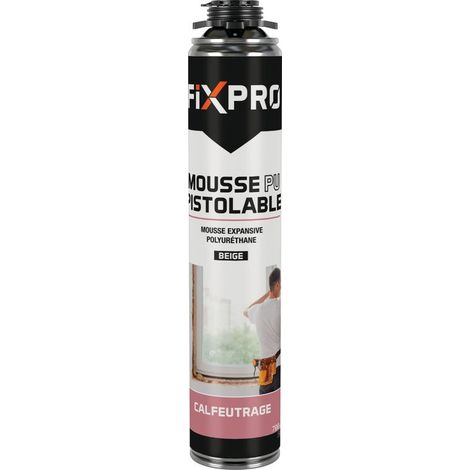 Mousse PU 700 ml en pistolet à vis (1/4)