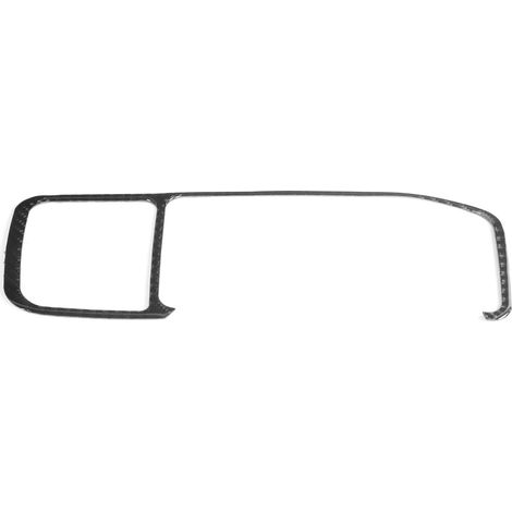 Mittelkonsole mit Carbonfaserrahmen für Navigationssystem für VW V60 und S60 (2010–2017, Rechtslenker) – Verkleidung für Navigationspanel (1/5)