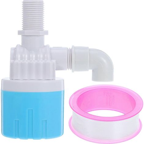 Vanne à flotteur adaptée aux réservoirs d'eau, applications domestiques et industrielles, mesurant 12,20 x 7,50 x 5,60 cm, solution d'économie d'eau, 1 jeu. (1/5)