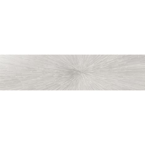Carrelage mur effet métal décoratif pailleté blanc 30x120 cm IONIC IMPACT WHITE (vendu par boite de 0,72m2) (1/4)