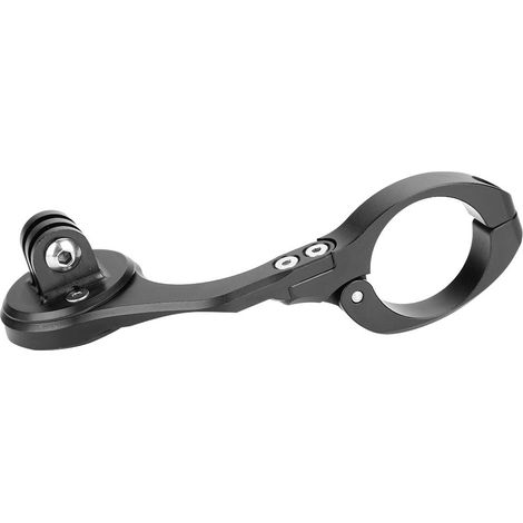 Support Vélo Ordinateur GPS en Alliage Aluminium Noir - Fixation Universelle pour Guidon (1/5)
