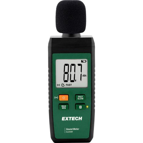 Extech Schallpegel-Messgerät SL250W 30 - 130 dB 31.5 Hz - 8000 Hz
