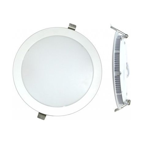 Spot empotrado LED redondo 18W 6000K BLANCO - SILVER ELECTRONICS - 6279-DI