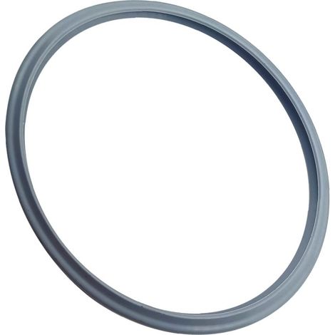Joint d'étanchéité de rechange 22 cm pour autocuiseur 3 4,5 6,5 8 l - Remplacement 2150162100, 3201003466, 4004633162100 - Anneau en silicone gris (1/5)