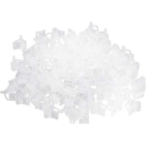 100 Pcs Pince De Greffe Clip Spécial De Greffe Tomate Seedling Greffage Clip Aubergine Grafting Clamp (1/5)
