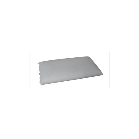 Guanciale trapuntato imbottito con vero fiocco di memory 75x45 cm