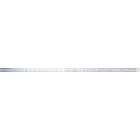 BGS Diy 50890 - Scala in acciaio, flessibile, in acciaio inox, 1 m, righello in metallo (1/4)