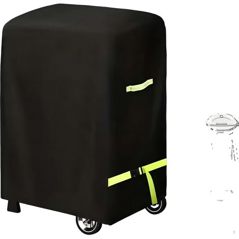 Housse de Barbecue, Résistante à l'Eau, Design Léger, Noir (10060110 cm) (1/2)