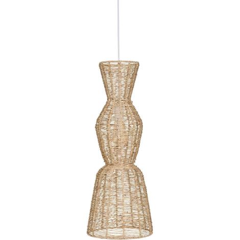 Lampe Suspension en Jute "Titus" 68cm Naturel (1/5)
