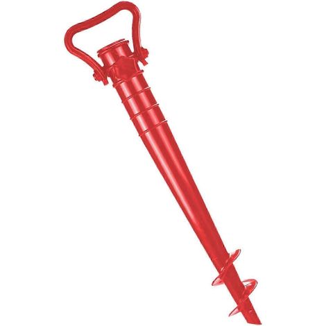 Pied de parasol, ancrage pour parasol de plage, support de parasol pour barbecue en extérieur-Red (1/5)