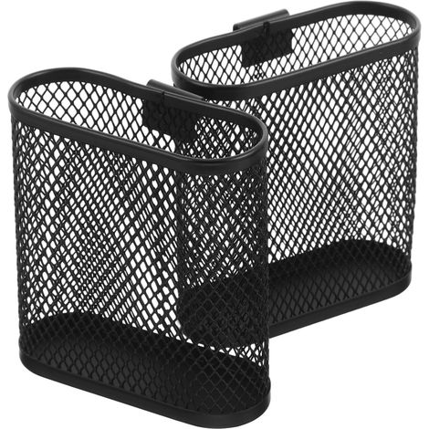 Lot De 2 Porte-Stylos En Maille Pot À Crayons De Bureau En MéTal Ovale À Suspendre Organiseur De Stylos Pour Bureau Avec Suspension LatéRale Pour Fournitures Et Accessoires (1/4)