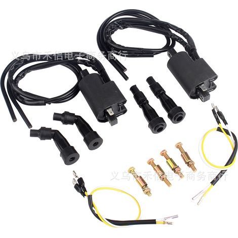 Bobine d'allumage haute tension compatible avec Suzuki GS Bandit GSF1200, GSX, KZ750 et CB400.