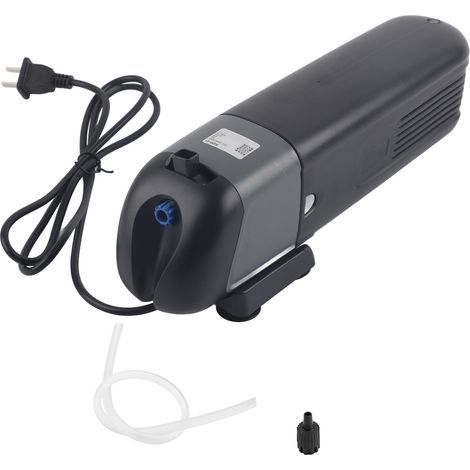 Aquarium Filtre UV Stérilisateur Lampe Pompe Oxygène Fish Tank Purification De L'eau 220-240V(LUP-01) (1/5)