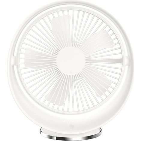 1 Ventilateur de bureau, Moteur sans balais, 50dB, 3 vitesses, Portable USB, Maison Bureau Camping (1/5)