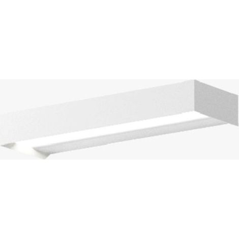 Applique murale moderne à double faisceau led gea luce gap550 en aluminium