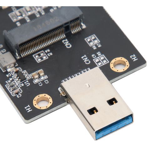 M.2 to USB 3.0 Adapter with SIM Card Slot, Riser Card for PC, NGFF Accessory Key B (1/5)