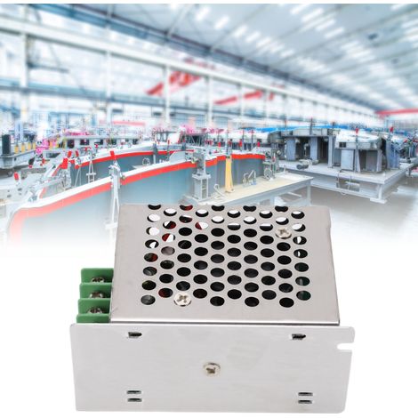 Module abaisseur CC-CC réglable haute puissance avec boîtier, adapté à l'alimentation électrique éolienne et solaire embarquée sur véhicule. Entrée : 12-75 V Sortie : CC 2,5-50 V réglable. (1/5)
