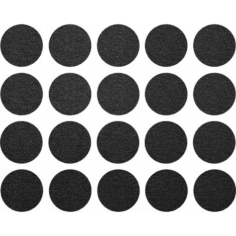 FELTRO PER SEDIE, MOBILI AUTOADESIVO, ROTONDO 3 cm, 20 pezzi