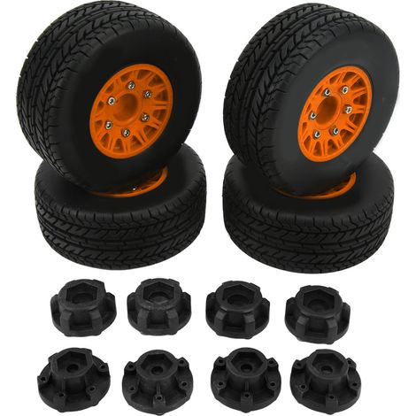 RC Short Course Truck Reifen, Räder mit Sechskantadapter für ARRMA, verstärkte Dämpfung 1/10 (1/5)
