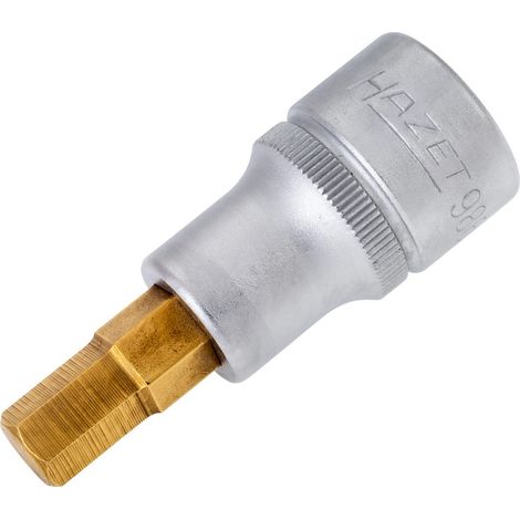HAZET Steckschlüsseleinsatz 986-9 1/2" vierkant SW 9mm Innen-Sechskant (1/5)