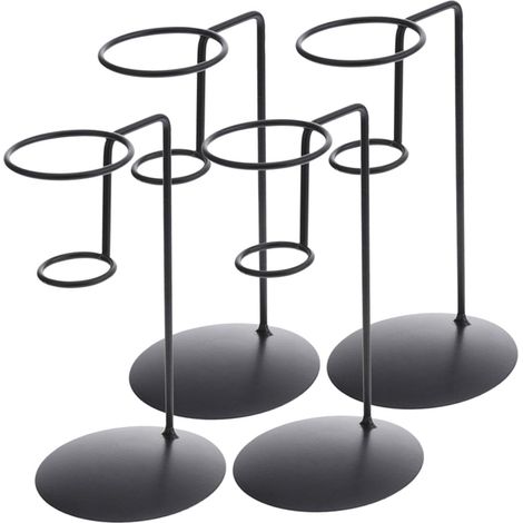 4 pièces Lot de Supports Cornet Glacé Porte-cornets Stable pour Glaces Sushi et Snacks Cône Fêtes et Restaurants (1/5)