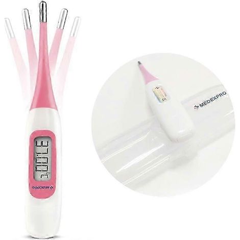 Thermomètre basal numérique à haute précision, thermomètre buccal avec mémoire, thermomètre numérique