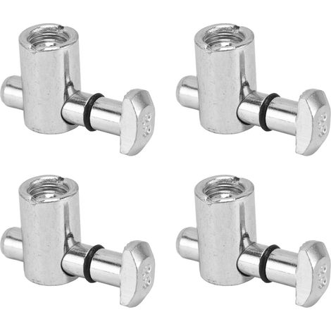 Ensemble de 4 connecteurs de profilés, connexion interne de type ancrage, norme européenne 4545, universel 0/180 degrés. (1/5)