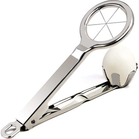 mini coupe-œufs en acier inoxydable-Outil de séparation des œufs, outil de comptoir de bar de cuisine domestique (1/5)