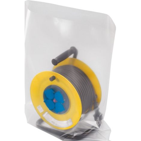 Sac plastique plat transparent 150 µ 500 x 800 - COLIS DE 100 SACS (1/3)