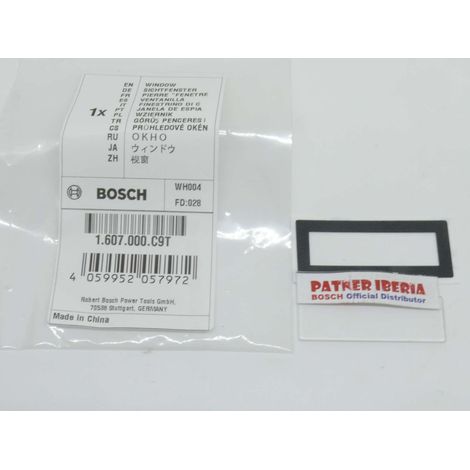 Pièce de rechange d’origine BOSCH 1607000C9T Fenêtre