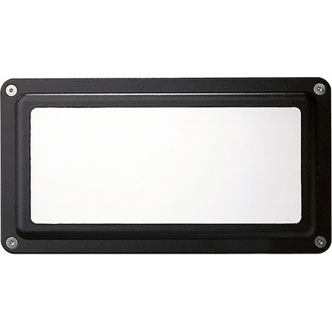 Empotrable pared GAMMA IP54 E27 42W Negro (1/2)