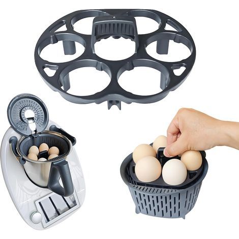 Couteau compatible pour la cuisson des œufs, accessoire pour panier de cuisson Thermomix TM5, TM6, TM31 (simple couche) (1/5)
