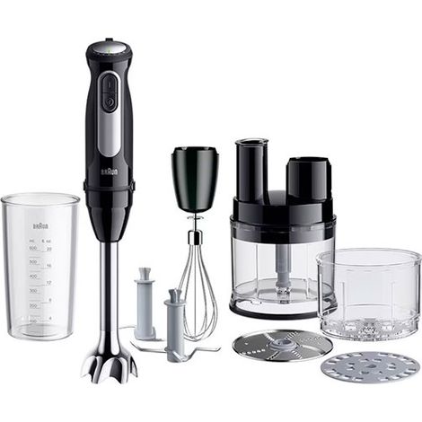 BATIDORA DE MANO 1000W CON ACC. BRAUN