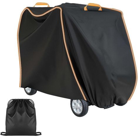 Schutzhülle Elektromobil 420D Oxford wasserdicht UV-Schutz für 3/4-Rad Scooter & Rollstühle 2XL (1/5)