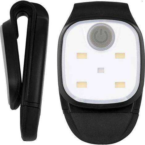 Mini Lampada da Corsa, Piccola Lampada Frontale a Clip, Luci da Corsa, Lampada a Clip per Cappellino, Lampada Frontale LED a Clip per Pesca, Corsa, Campeggio, Escursionismo e Arrampicata (1/5)