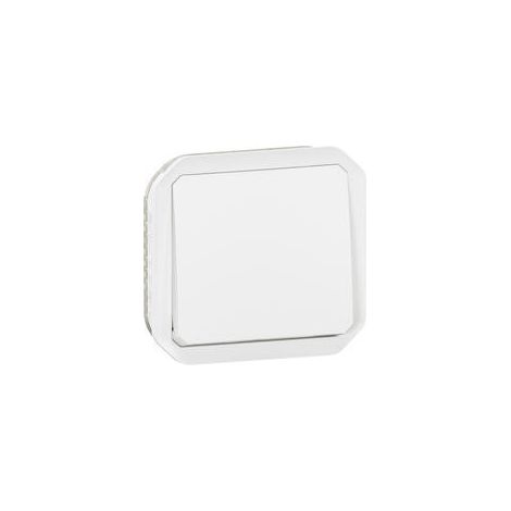 POUSSOIR NO ÉTANCHE PLEXO 10A IP55 IK08 AVEC ENJOLIVEUR - FINITION BLANC LEGRAND LEG069630L (1/7)