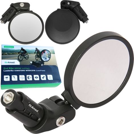 Mini-360°-Rückspiegel für Fahrräder, passend für Lenker (1/5)