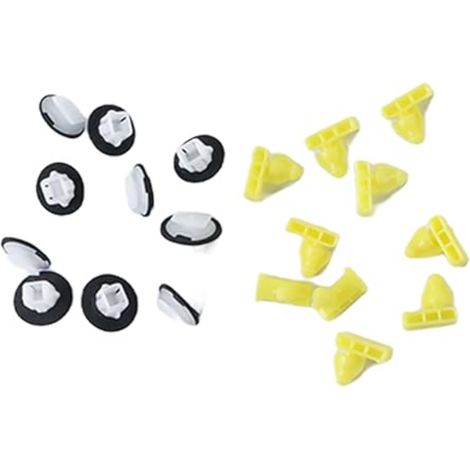 Clips de fixation plastique passage de roue voiture (76882JG10A 76847JG00A) Juke 2010-2017 (1/5)