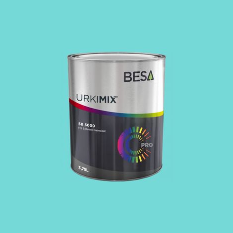 Pot de Peinture Polyuréthane / bi composant Pantone 3242C  Mat - 150gr