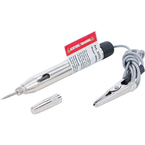Probador de tensión BGS acero inoxidable 125 mm latón